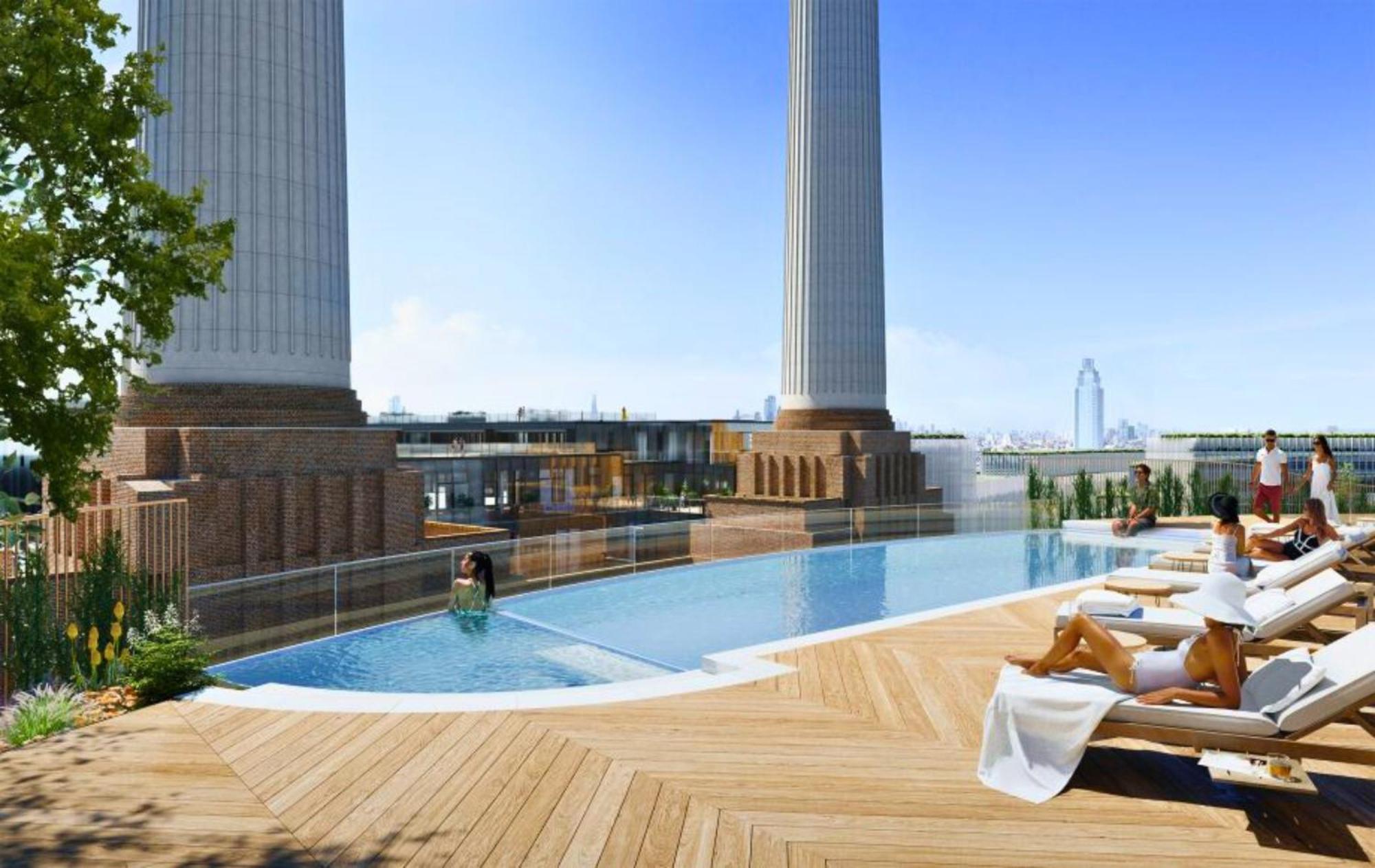 Battersea Power Station - Winter Garden Balcony & 1Gb Wifi - Luxurylondonstays Extérieur photo