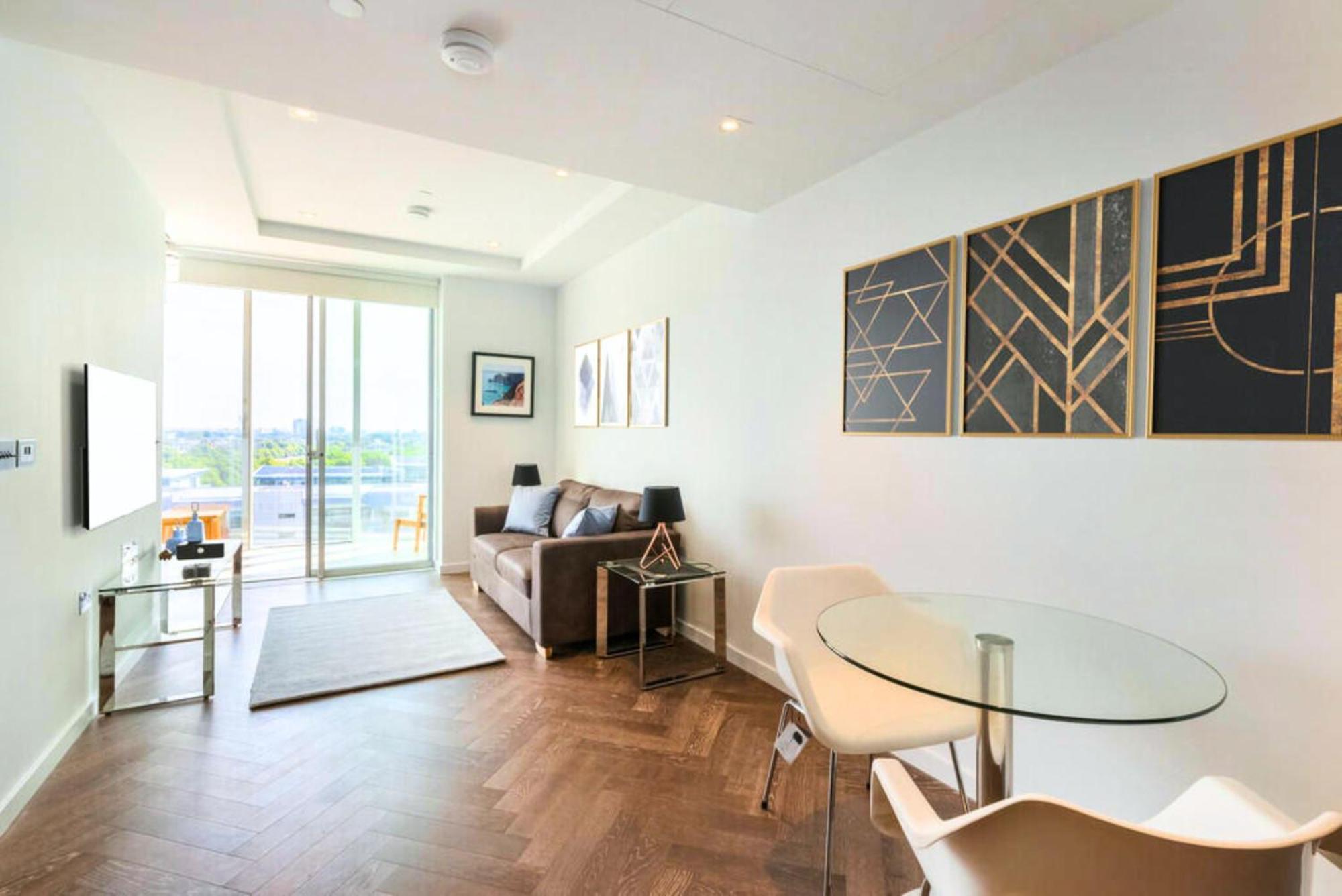 Battersea Power Station - Winter Garden Balcony & 1Gb Wifi - Luxurylondonstays Extérieur photo